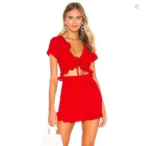 Superdown Mercy Dress | Red | M